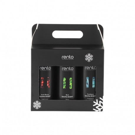 Rento saunalõhna kinkekomplekt 3 x 400 ml