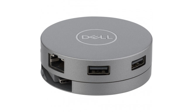 Dell 6-in-1 USB-C mitme pordiga adapter DA305 mobiiliadapter