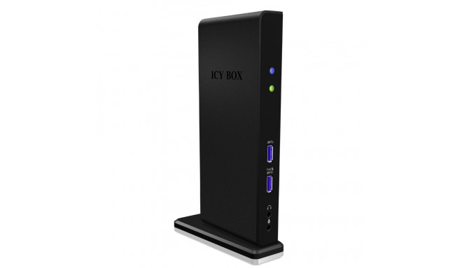 Icy Box USB 3.0, HDMI, RJ-45, DVI - dokkimisjaam