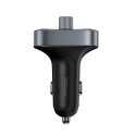 Baseus S-09 Автомобильный FM-трансмиттер Bluetooth 5.3 / 2x USB + USB-C