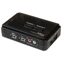 2 USB KVM PORT SWITCH W/ AUDIO/IN