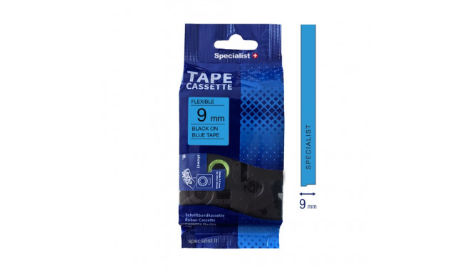 SPECIALIST+ tape. FLEXIBLE compatible, 9 mm, j./m.