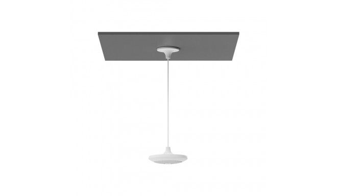 LOGITECH valge laemontaažiga mikrofonikinnitus komplekt laelt riputatav Rally Mic Pod jaoks