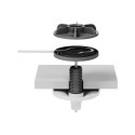 LOGITECH Mounting kit ceiling mount mic holder for microphone white ceiling mountable pendant for Ra