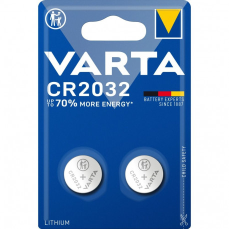 Varta CR2032 liitium patarei, 3 V, 2 tk