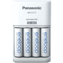 Panasonic Eneloop BQ-CC17 -latauslaite, + 4 kpl 1900 mAh AA-akkuparistoja