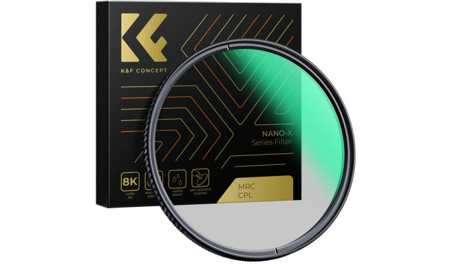 K&F Concept Nano-X MRC CPL circular polarizing filter - 49 mm