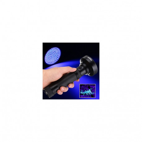 Blacklight Flashlight UV 100 LED