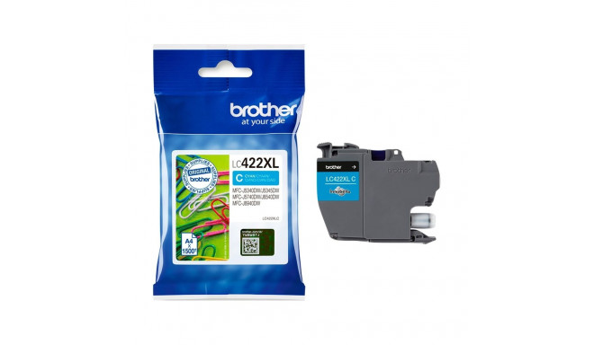 Brother ink cyan LC-422XLC