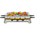 Tefal raclette grill Pierrade PR457B (grey/black, 1,350 watts, for 10 people)