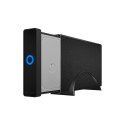 ICY BOX IB-377-C31, drive housing (black)