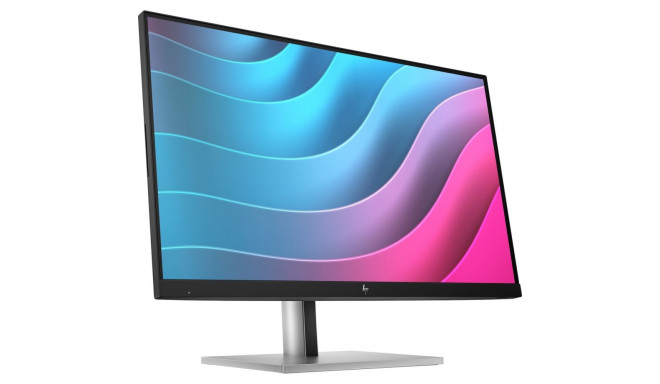 HP E24 G5, LED monitor - 23.8 - black/silver, Full HD, IPS, DisplayPort, HDMI, USB hub, pivot