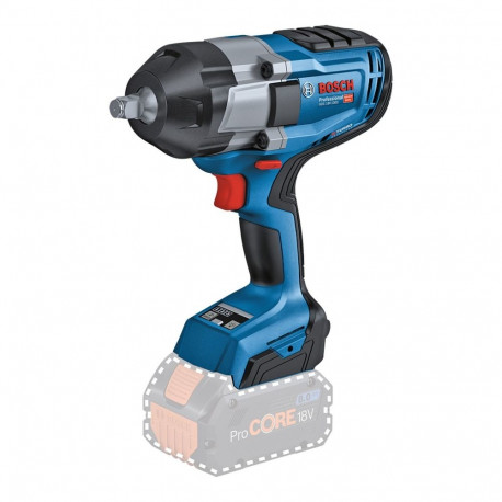 PRO Akku-Schlagschrauber BITURBO GDS 18V-1000 Professional, 18Volt (blau/schwarz, 2x Akku ProCORE18V