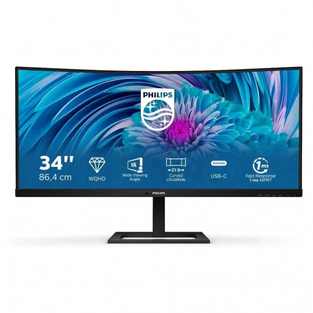 Monitor 346E2CUAE/00 86cm (34 Zoll) WQHD VA AMD Free-Sync 100Hz Panel, must
