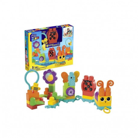 Mega Bloks Rolling Fun Caterpillar Train Construction Toy