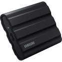 Samsung Portable SSD T7 Shield 4 TB, External SSD (black, USB-C 3.2 Gen 2 (10 Gbit/s), external)
