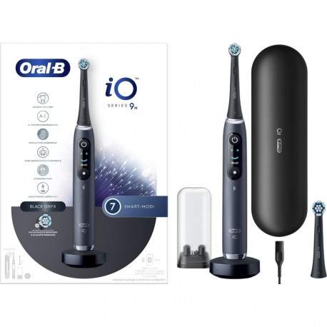 Oral-B iO Series 9N, Elektrische Zahnbürste (schwarz, Black Onyx)