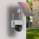 Choetech ASC006-4G solar camera intelligent PTZ 4G LTE with 5W solar panel - white