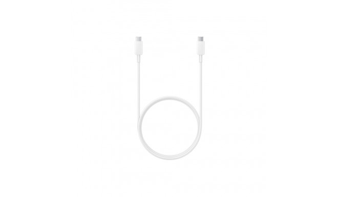 Cable - SAMSUNG USB-C to USB-C 5A 1M White EP-DN975BWEGWW