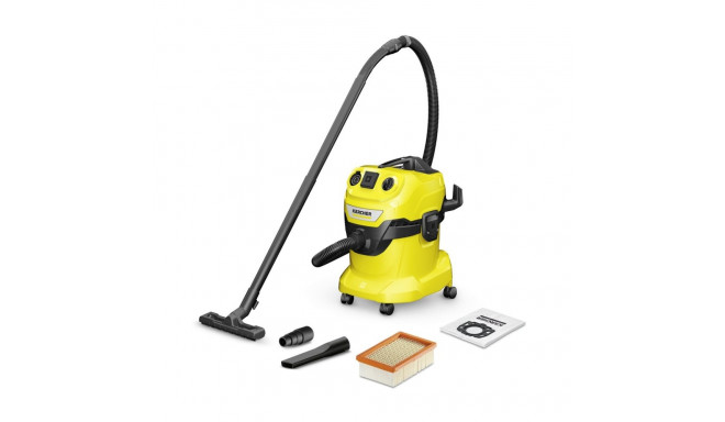Kärcher WD 4 P V-20/5/22 must kollane 20 L 1000 W