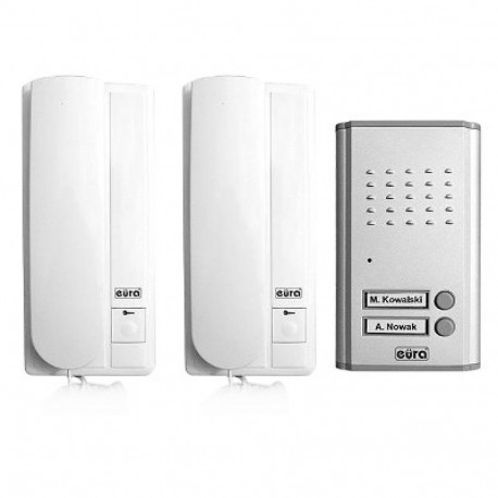 DOMOFON EURA ADP-47A3 (RL-3208AA) 2-korteriline
