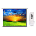 120 "Remote Control Electric Projection Screen 4: 3 240x180 Maclean MC-593