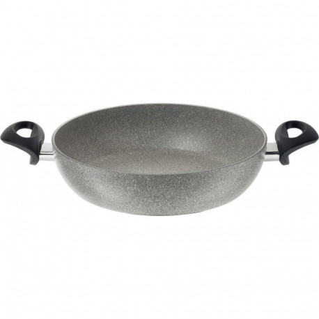 BALLARINI Ferrara deep frying pan with 2 handles 28 cm granite FERG3K0.28D