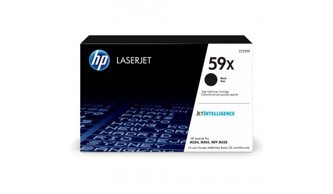 HP 59X - Hojtydende - must - originaal