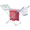 Adler | Foldable electric clothes drying rack | AD 7821 | 220 W | Silver/White | IP22