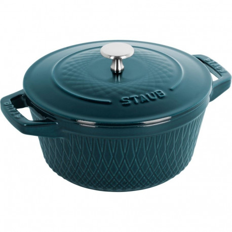 Staub ümmargune malmpott 2.3ltr, meresinine