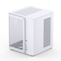 Jonsbo TK-1 2.0 Micro-ATX Case, Tempered Glass - white