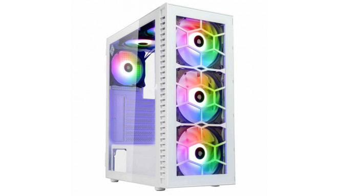 Kolink Observatory HF Glass ARGB Midi-Tower - white