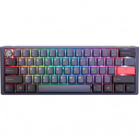 Ducky One 3 cosmic blue mini mänguklaviatuur, RGB LED – MX-Blue (US)