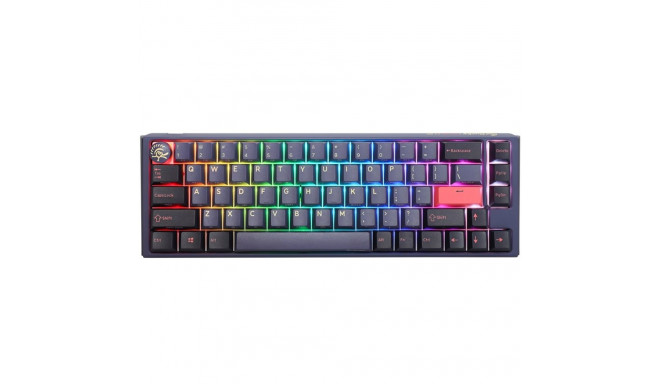 Ducky One 3 Cosmic Blue SF Gaming Keyboard, RGB LED - MX-Blue (US)