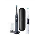 Oral-B Electric Toothbrush iO8 Series Duo For adults Rechargeable Black Onyx/White Number of brush h