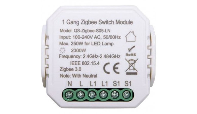 "Akuvox 1 Gang-ZigBee Switch Module"