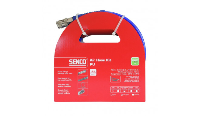 Air voolik 10 m, 6,5 mm läbimõõt, SENCO