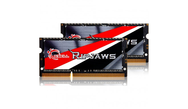 G.Skill Ripjaws sülearvuti mälu, SODIMM, DDR3L, 16 GB, 1600 MHz, CL9