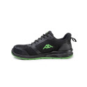 Shoes A-RUN Low Green size 40.