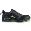 Shoes A-RUN Low Green size 40.