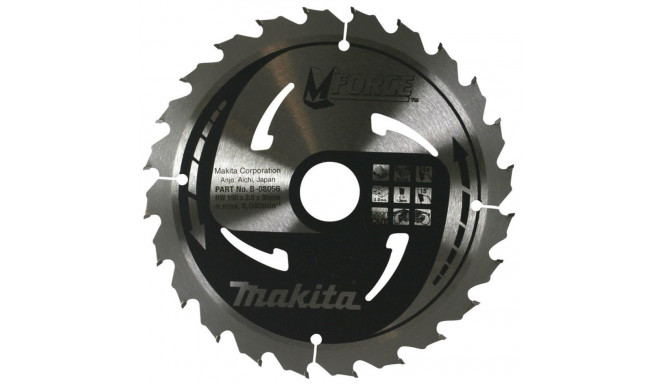 Disc cutting 190x30/20/15,88x2.0mm 24 teeth.. 15°. M-Force