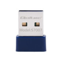 QOLTEC Wireless Mini Bluetooth USB WiFi Adapter