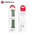 FORCELL F-DESIGN FA01 strap for APPLE Watch 42 / 44 / 45 / 49 mm green