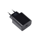 Universal Travel Charger Blue Star with USB C socket - 3A 25W with PD and QC 4.0 function