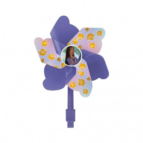 Jalgratta tuuleveski Wish, lilla-roosa