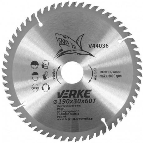 Saeketas puidule 190x30x60z VERKE