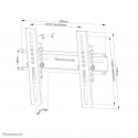 Neomounts by Newstar WL35-350BL12 kallistuva seinäteline 24-55" näytöille - musta