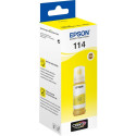 Epson 114 EcoTank -mustepullo, keltainen