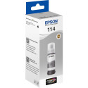 Epson 114 EcoTank -mustepullo, harmaa