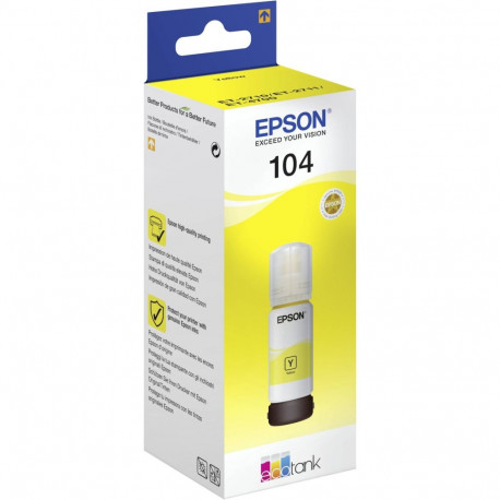 Epson 104 EcoTank kollane tindipudel